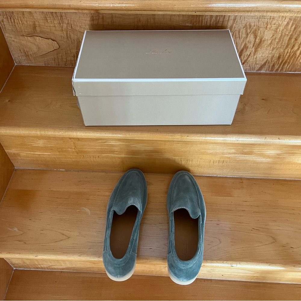 Lady Petrol Yacht Loafers